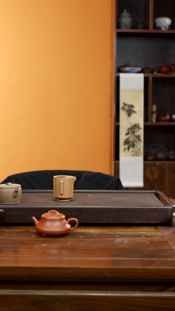 【闪购商品】紫砂茶壶完品黄降坡公道杯