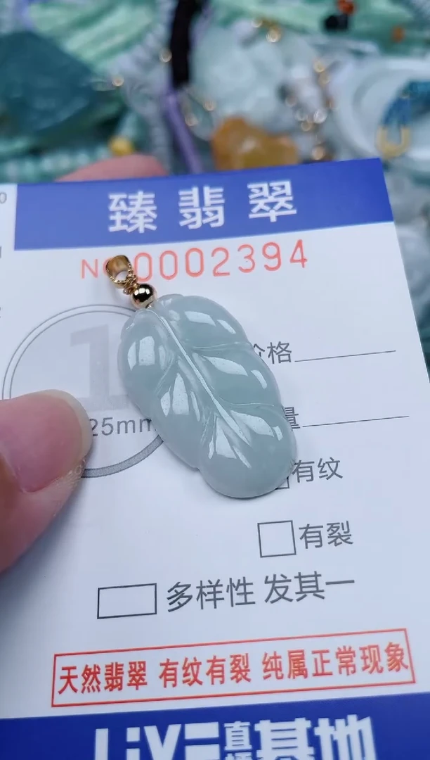 翡翠未镶嵌颈饰.0002394
