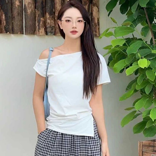 【主播推荐】526薏米山药mian女士圆领短袖T