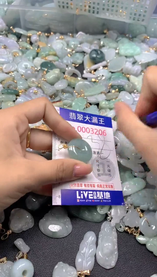 颈饰未镶嵌翡翠3206