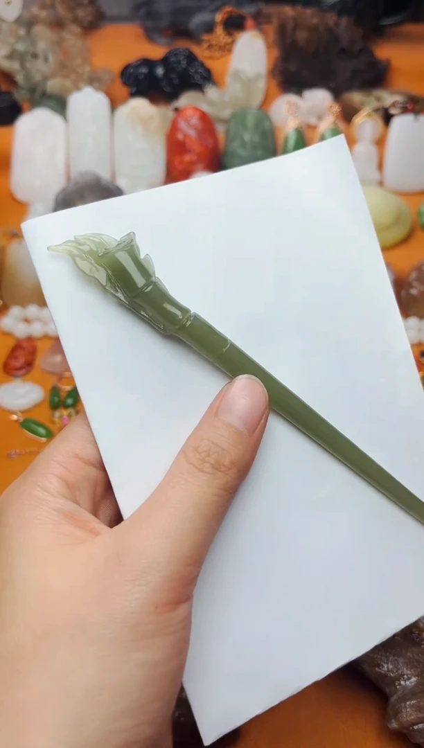 【闪购商品】和田玉发饰未镶嵌发簪