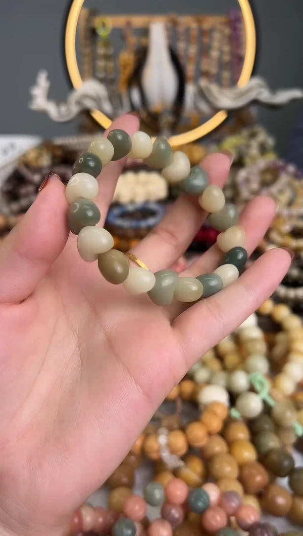 油料小爱心菩提手串