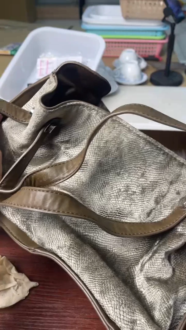 水牛剖层皮革中古杂项默认微瑕，满18包邮
