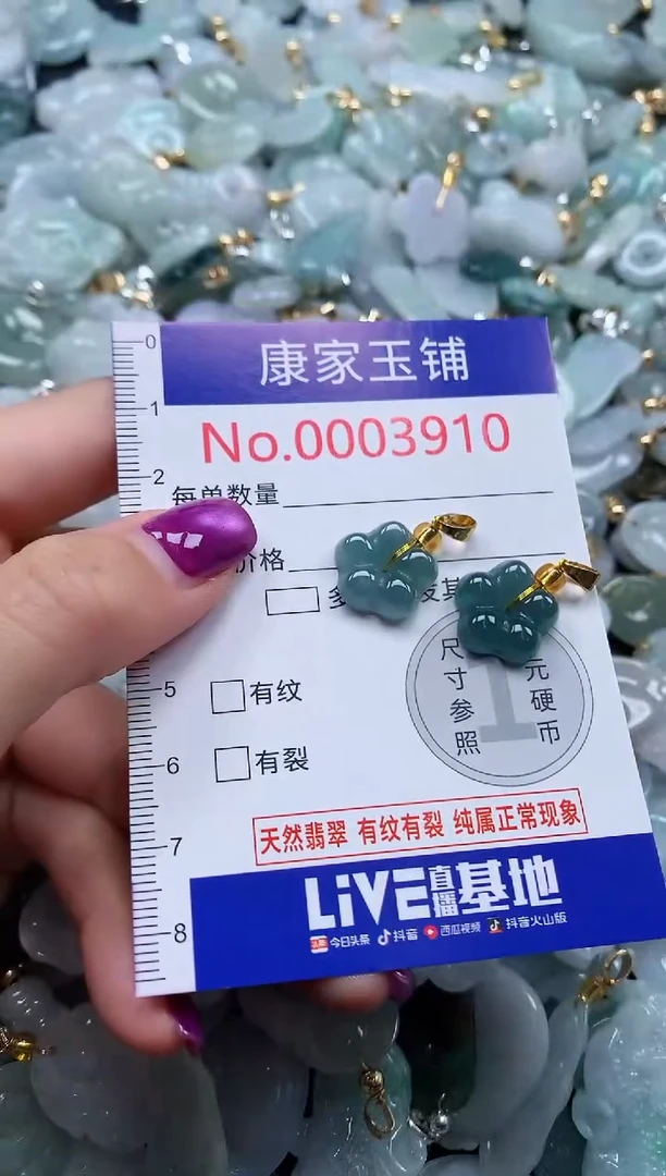 颈饰未镶嵌翡翠3910