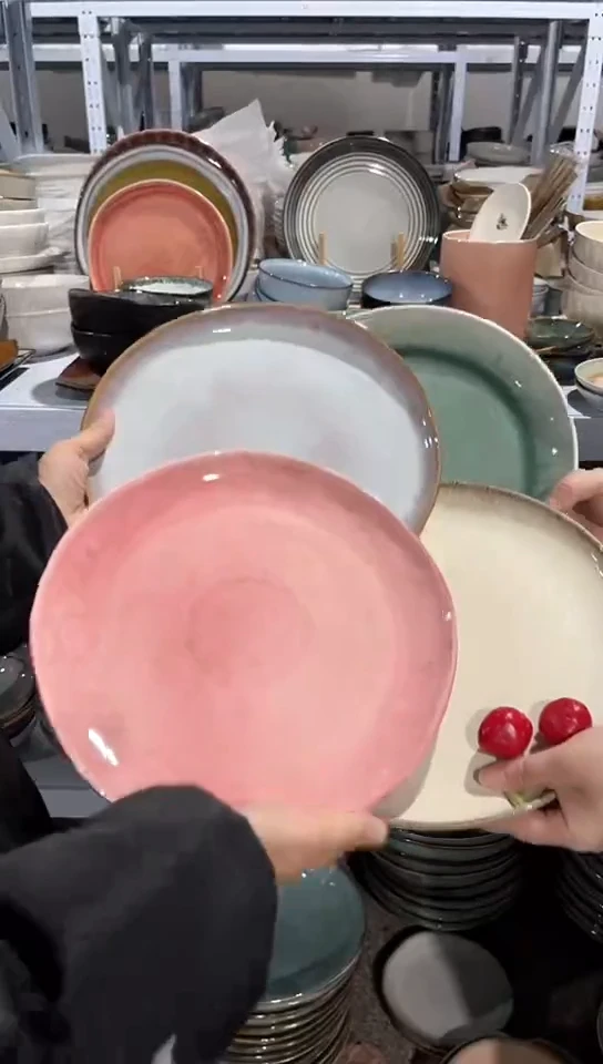 【闪购商品】瓷片外贸尾货瑕疵满20包邮X4 大盘组合
