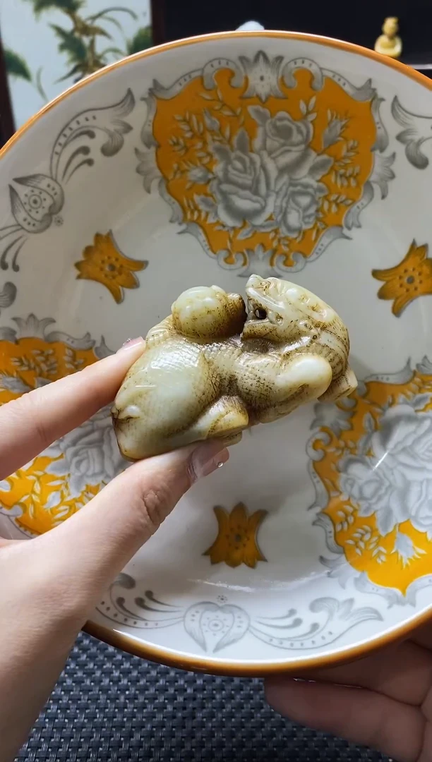 瓷片瓷片 瓷器 摆件 1个