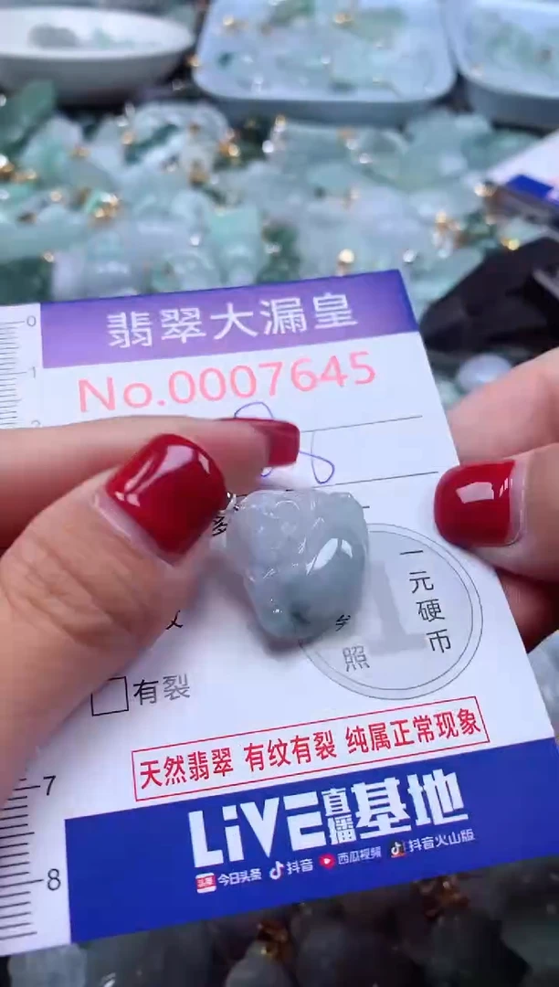 颈饰未镶嵌翡翠7645