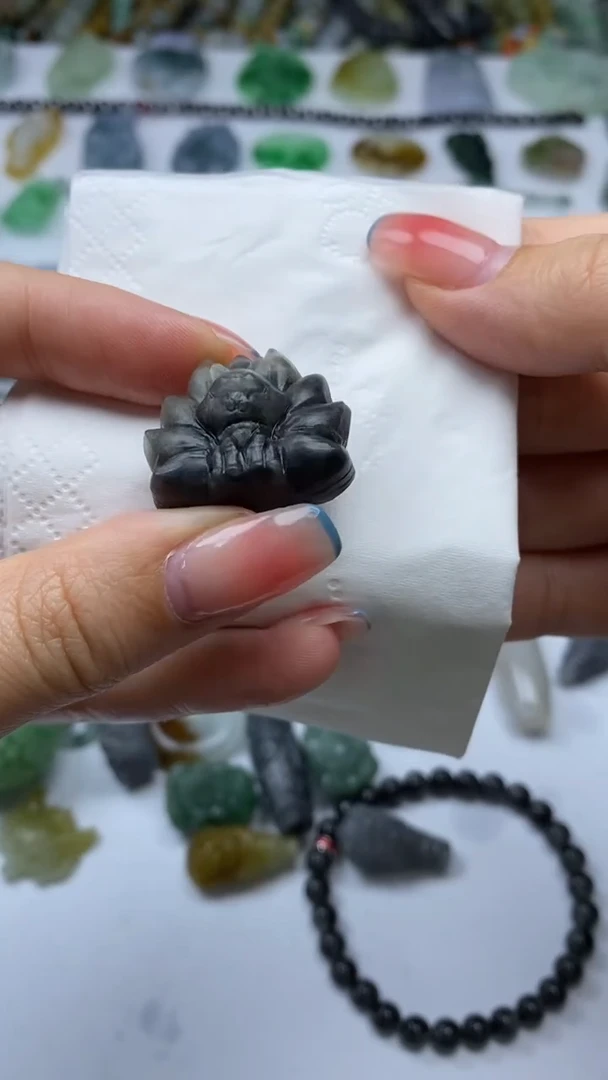 未镶嵌定制翡翠毛货定制不退不换