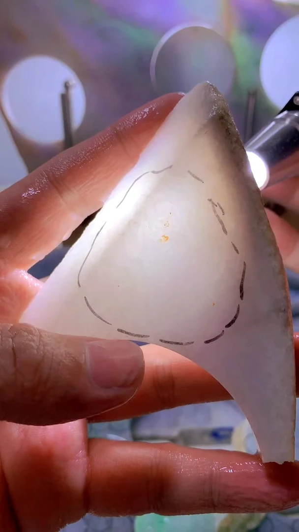 翡翠裸石天然缅甸翡翠A货718