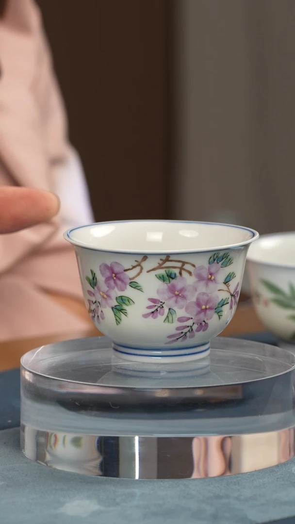 杯子瓷徐传贵【紫气东来】