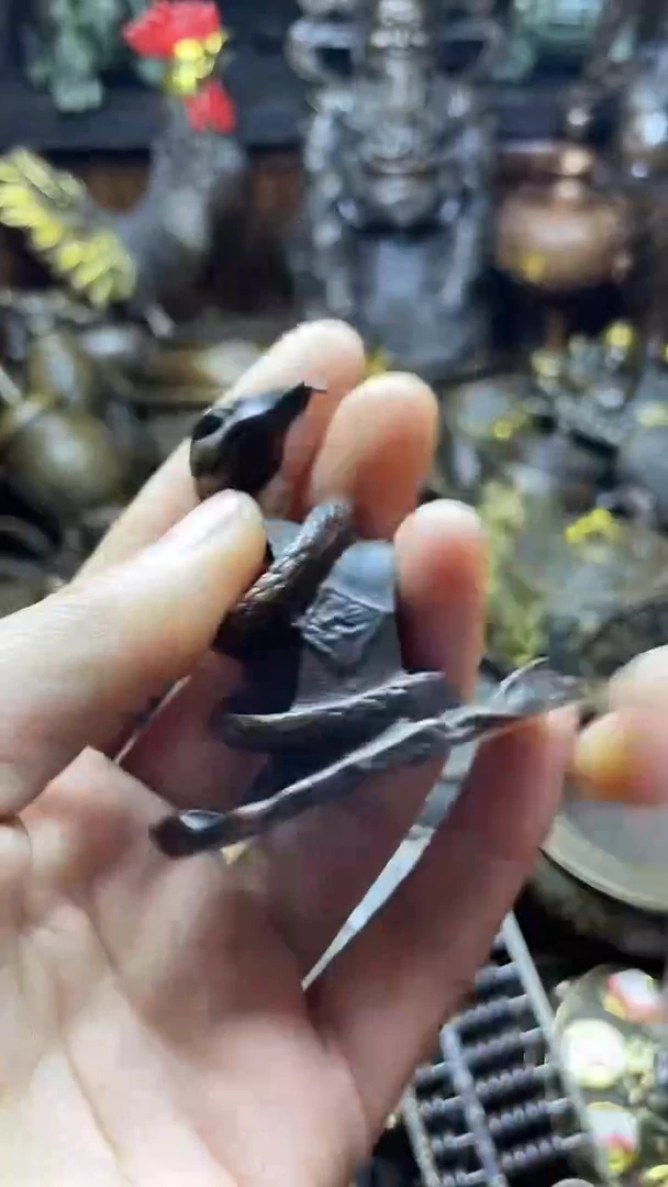 闪购链接，点击下单，有运费险，铜摆件