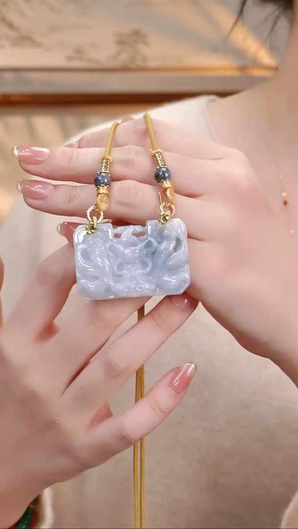 颈饰未镶嵌翡翠国风