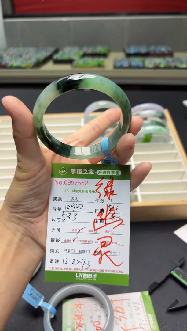 翡翠手镯未镶嵌多人
