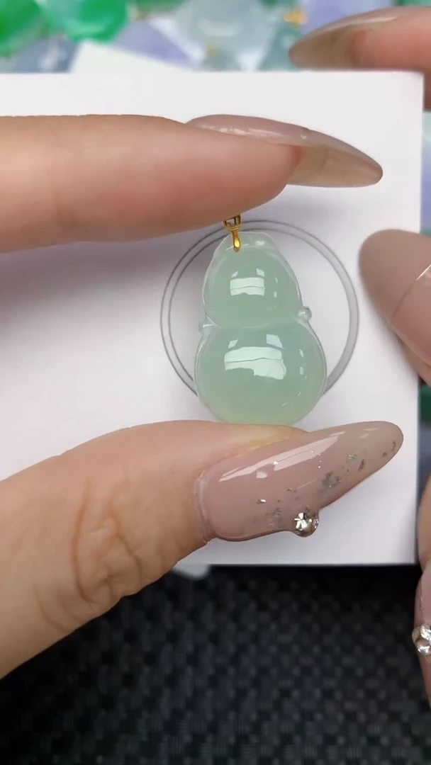 颈饰未镶嵌翡翠天然缅甸翡翠a货百元以上9元证书费自理