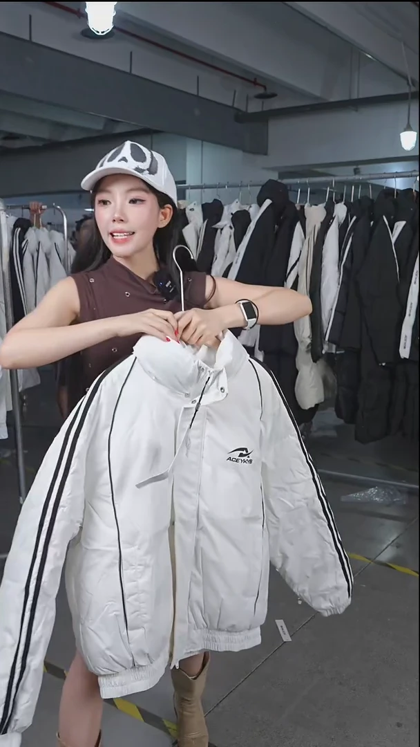 YKYB爆款长款羽绒服 338