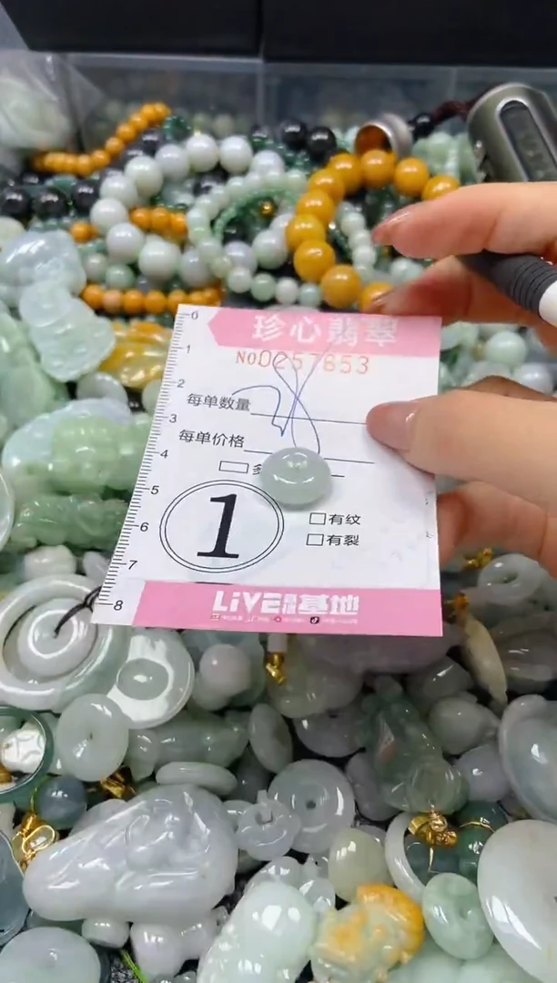 翡翠未镶嵌颈饰闪购0257653