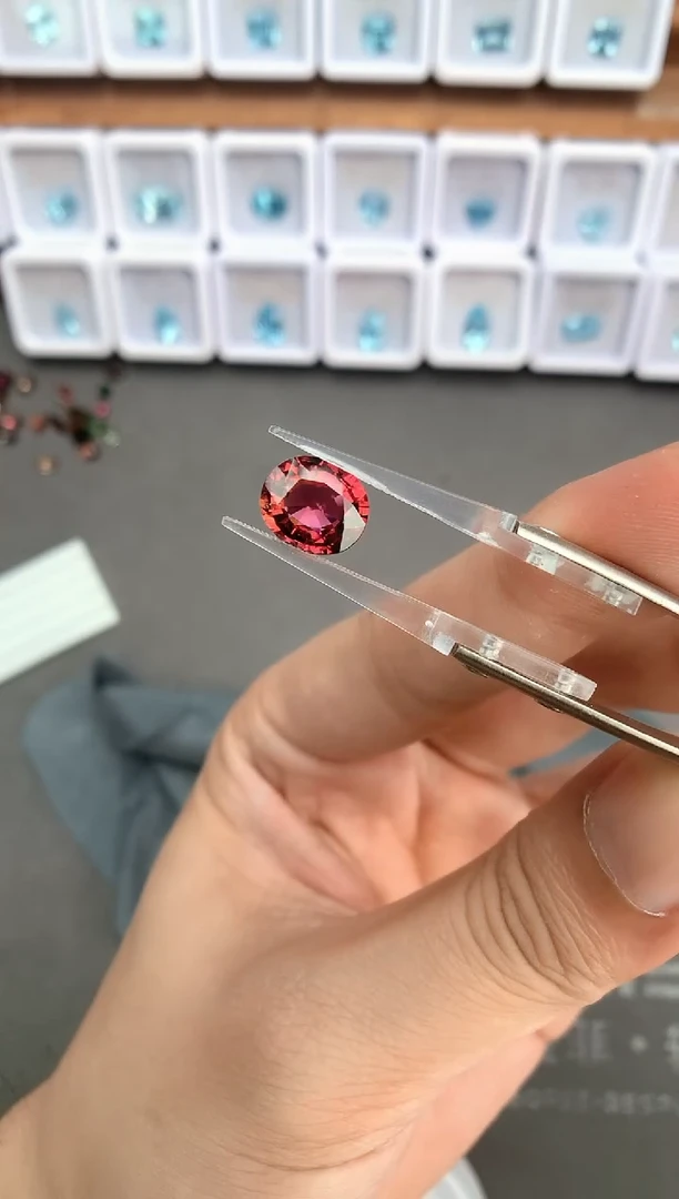 未镶嵌裸石定制碧玺3.25ct 06012