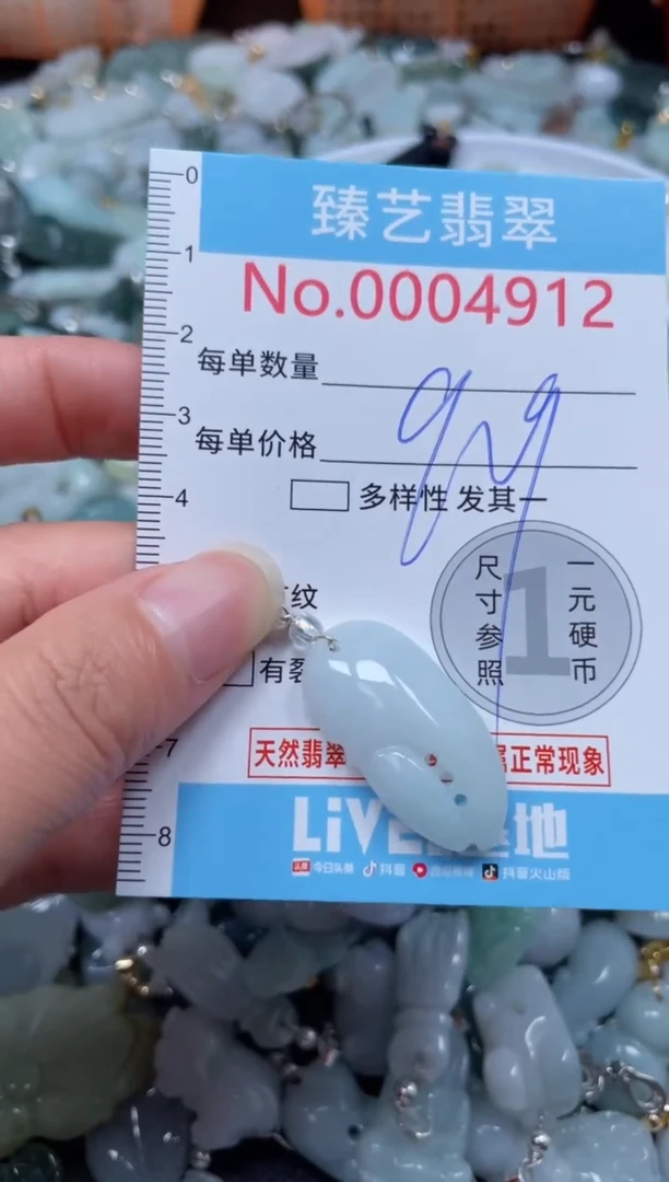 颈饰未镶嵌翡翠4912