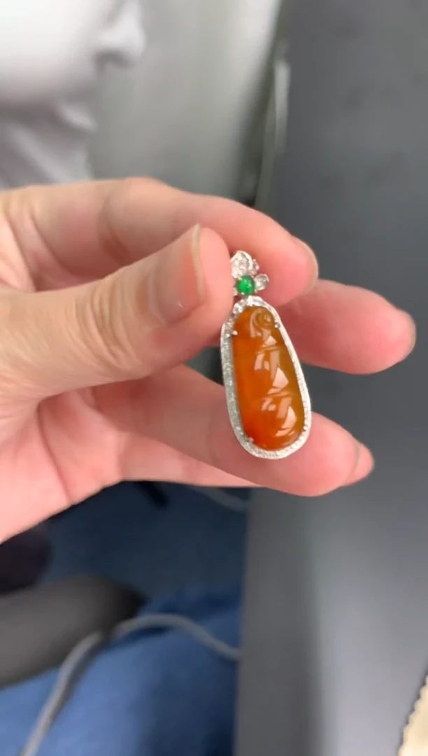 【闪购商品】定制翡翠18K金镶嵌模式推广期24小时鉴赏期