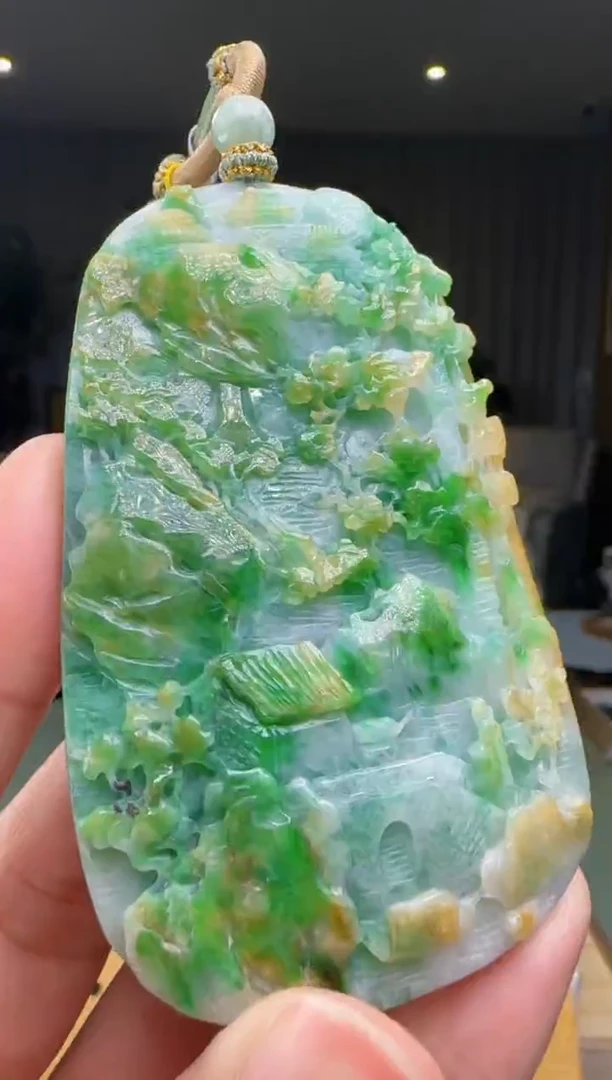 【闪购商品】翡翠颈饰未镶嵌XM@@960Q3J11745