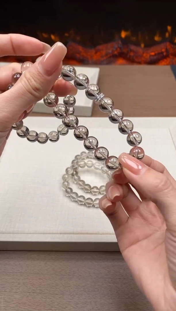 合金手链水晶万嘉水晶 发1件  浅茶