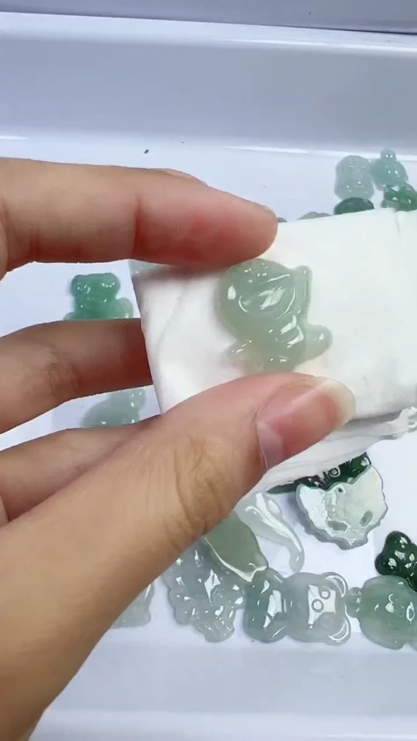 散珠翡翠494号链接，A货翡翠
