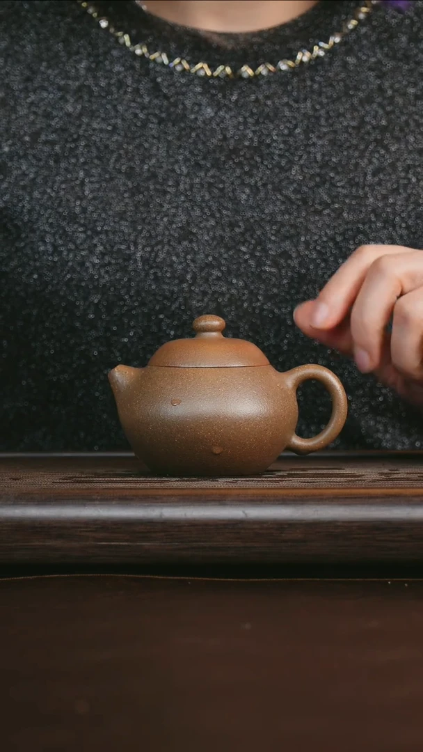 茶壶紫砂艺品紫砂 精选青段 文旦 150cc 一物一拍