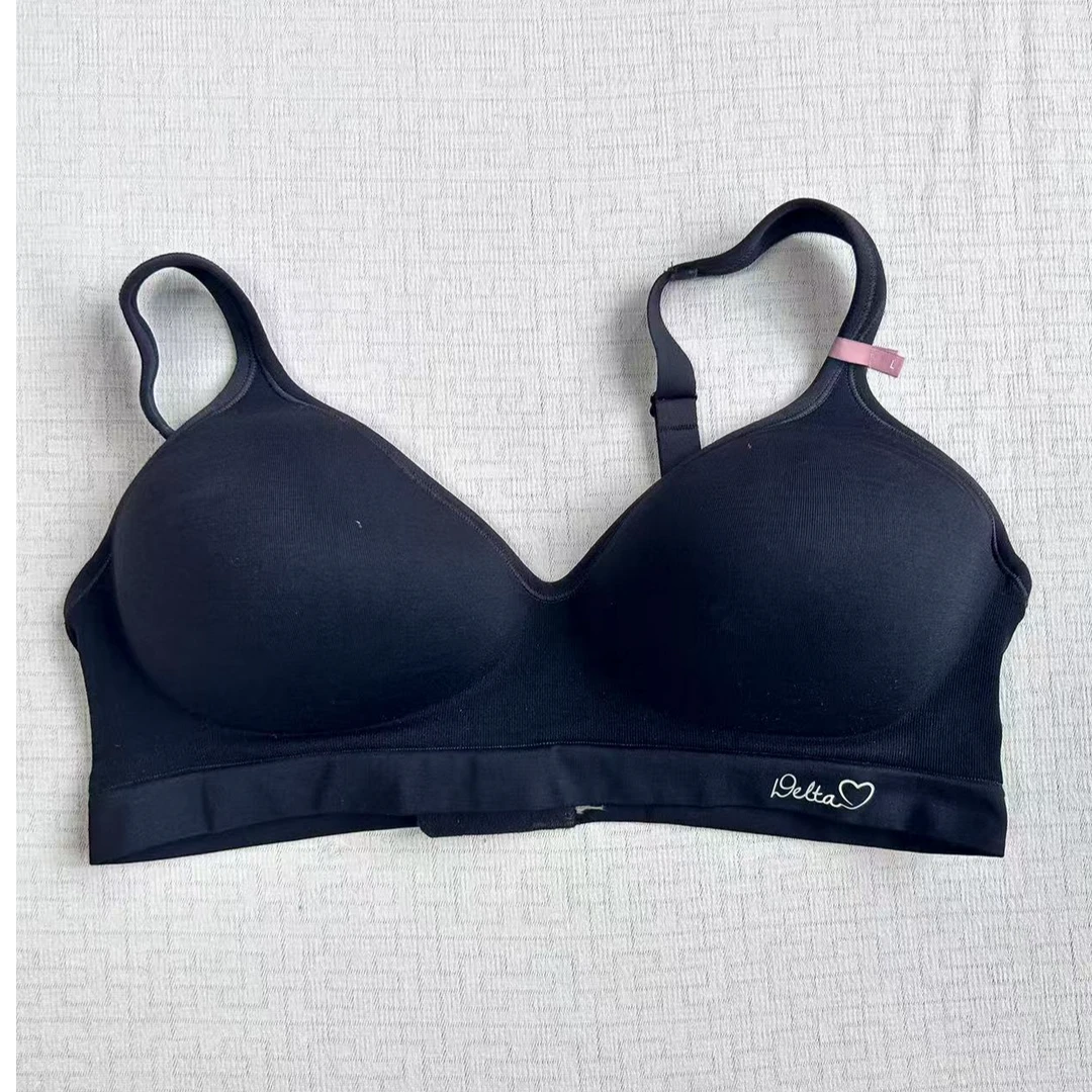 大码舒适带排扣一体杯文胸WX-细带排扣