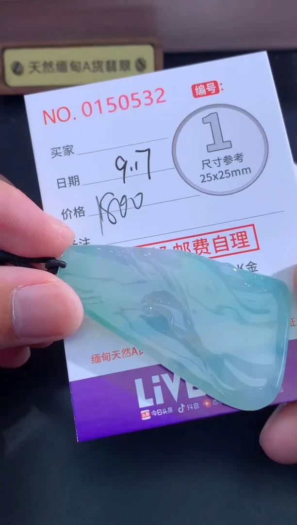 颈饰未镶嵌翡翠I***杨！