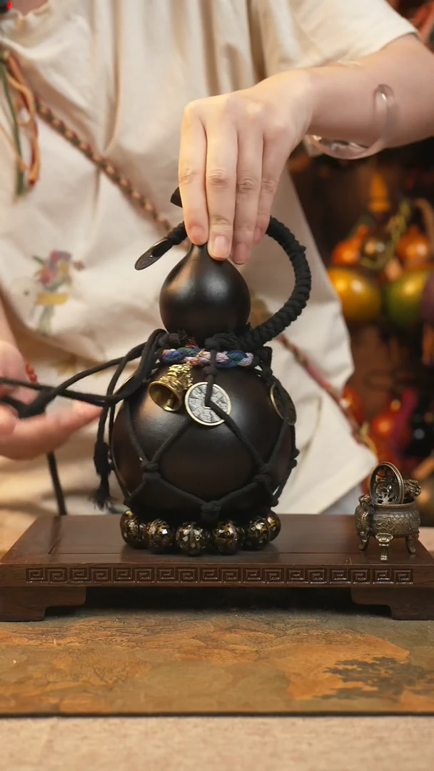 007大漆一物一拍记葫堂出品【不带手串】