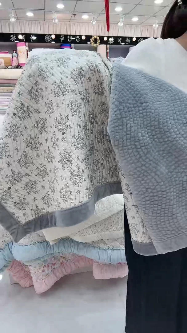 莱赛尔纤维微瑕疵丽丝绒垫子200*230灰色