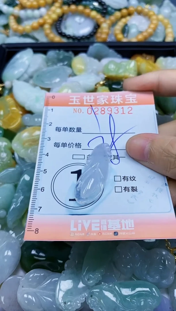 翡翠未镶嵌颈饰闪购0289312