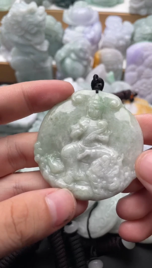 吊坠(不含链)未镶嵌翡翠1