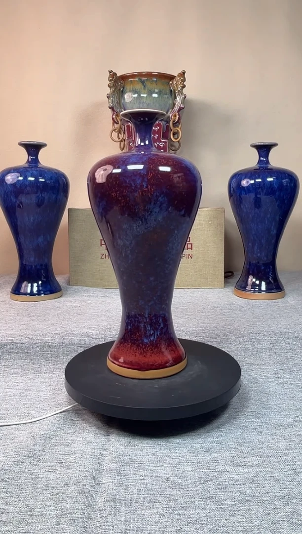 摆件神垕钧瓷收藏工艺品