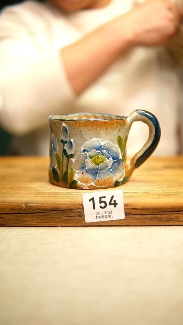 @@陶园瓷舍@@纯手工手绘@高温釉下彩