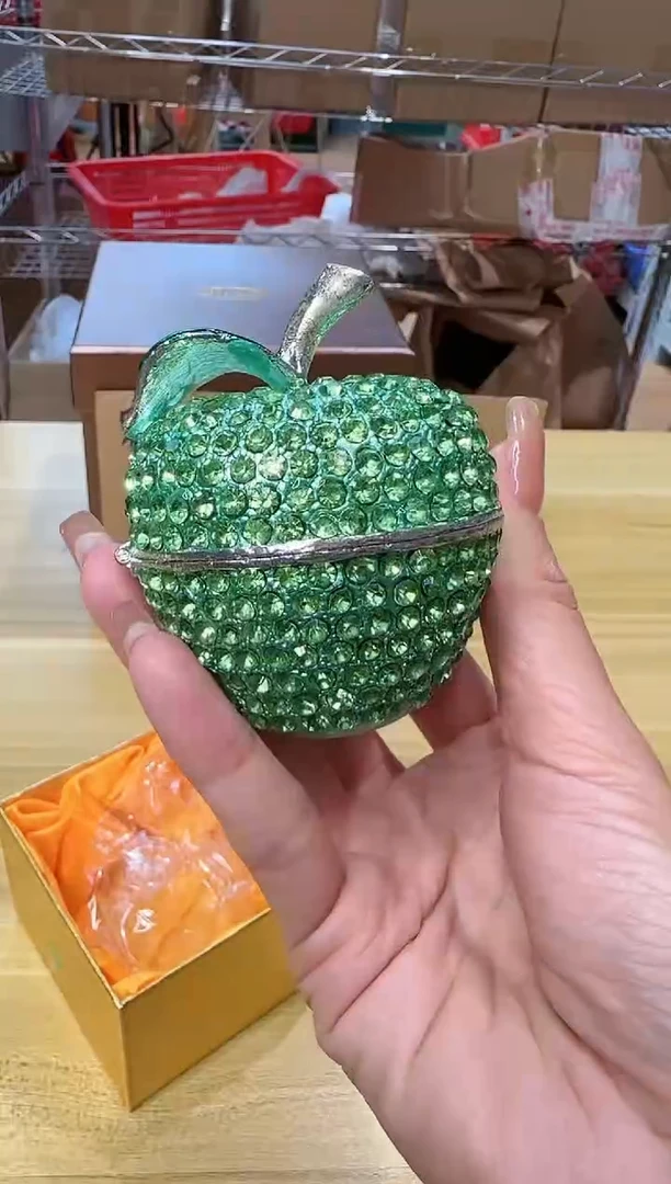 【闪购商品】茶宠珐琅首饰盒摆件AD101