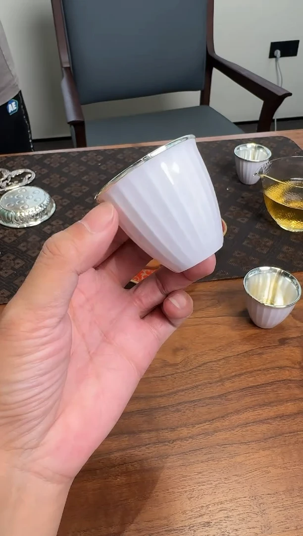 -瓷包i银粉色-杯
