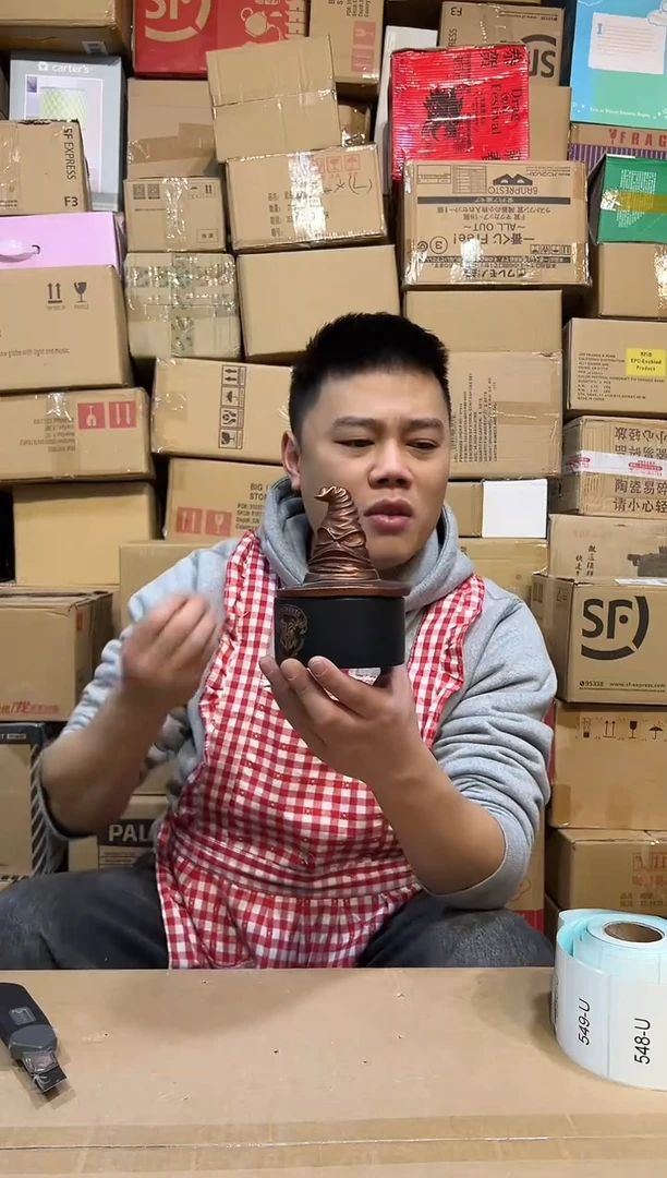 【闪购商品】杯哈利波特分院帽首饰盒