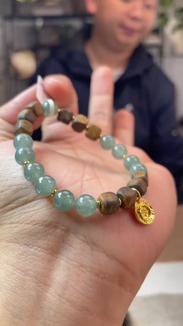 未镶嵌手链翡翠手串