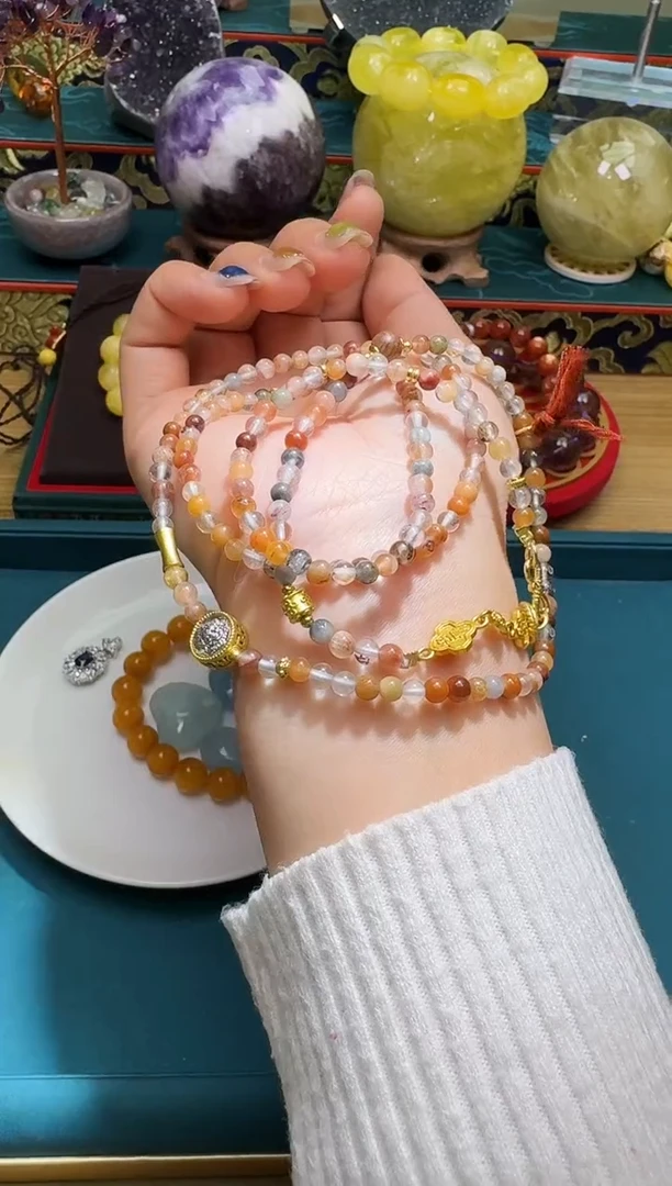 颈饰未镶嵌水晶多样性发一件 018