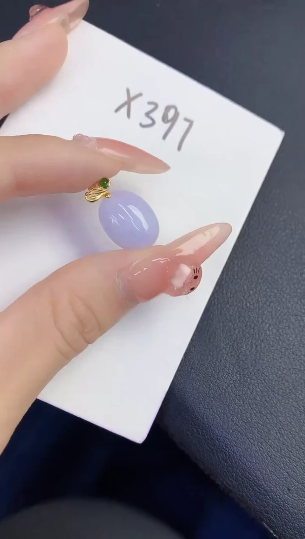 颈饰未镶嵌翡翠缅甸天然翡翠A货