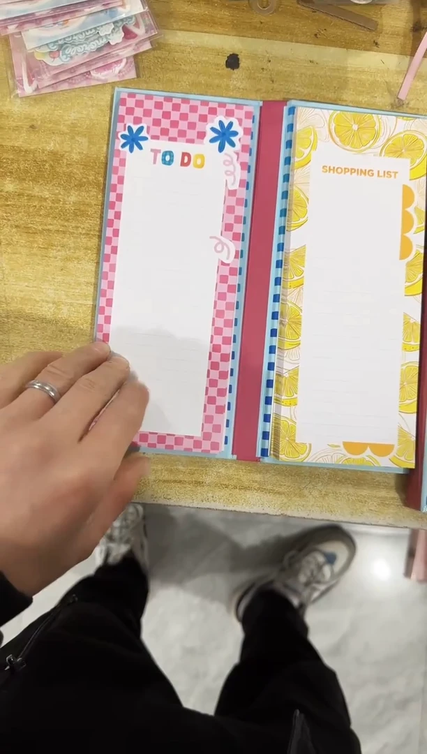 外单上翻便签2本