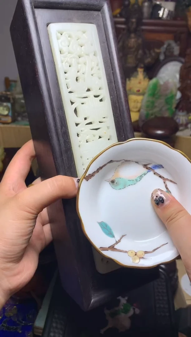 紫砂盖碗瓷器默认微瑕瓷器