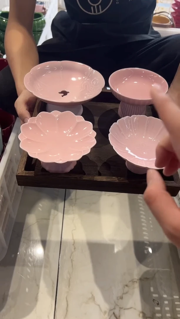 瓷片微瑕商品，介意勿拍-托盘