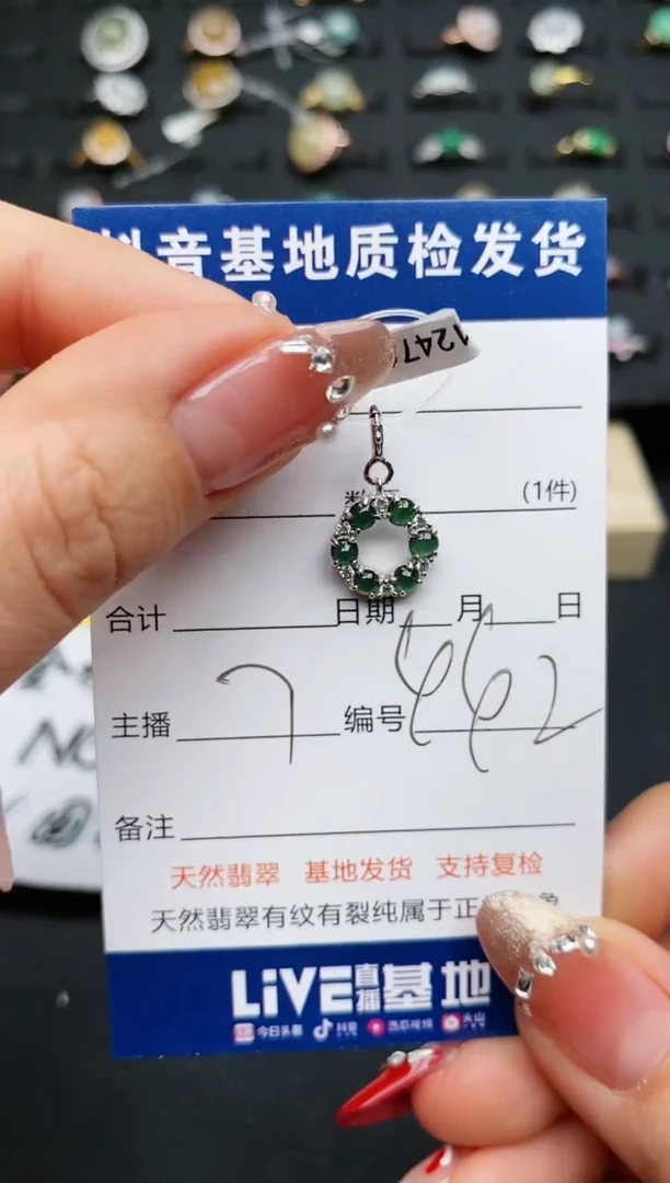 【闪购商品】翡翠颈饰银S925镶嵌.............