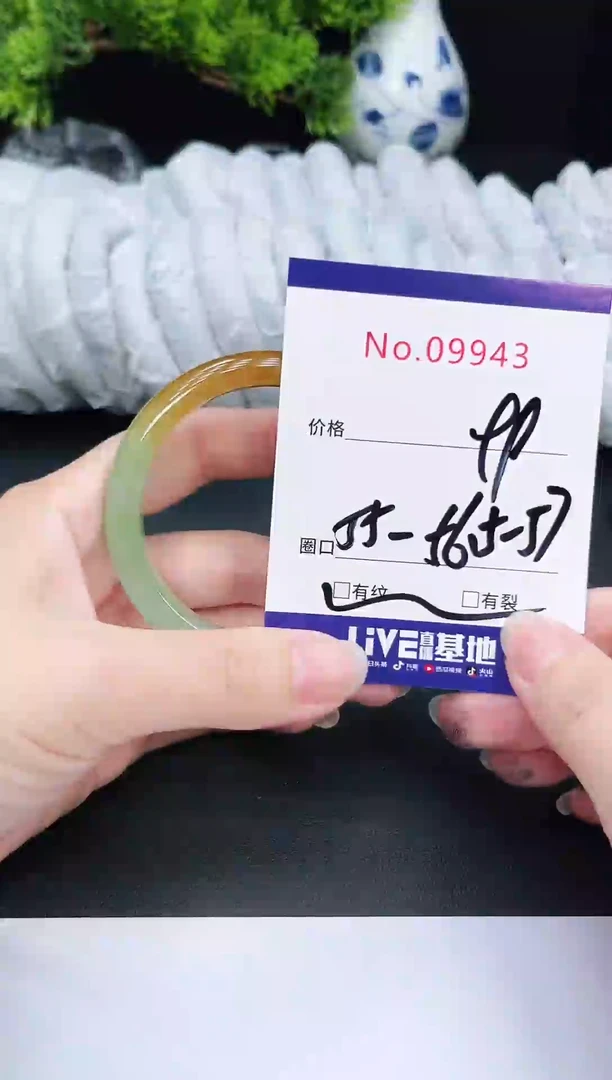 未镶嵌手镯翡翠9943