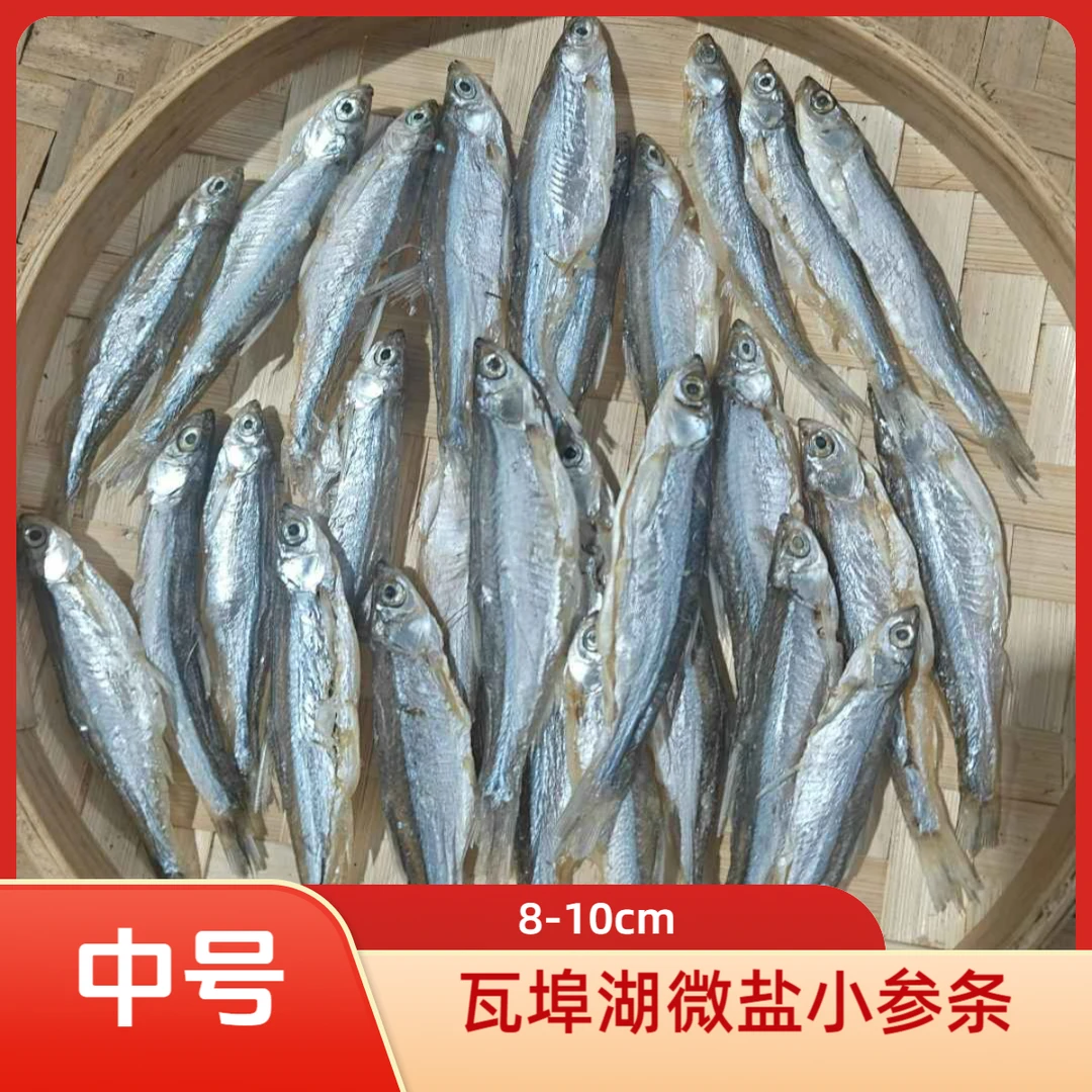 瓦埠湖微盐小参条 8-10cm 天然水域农家自晒美味干货