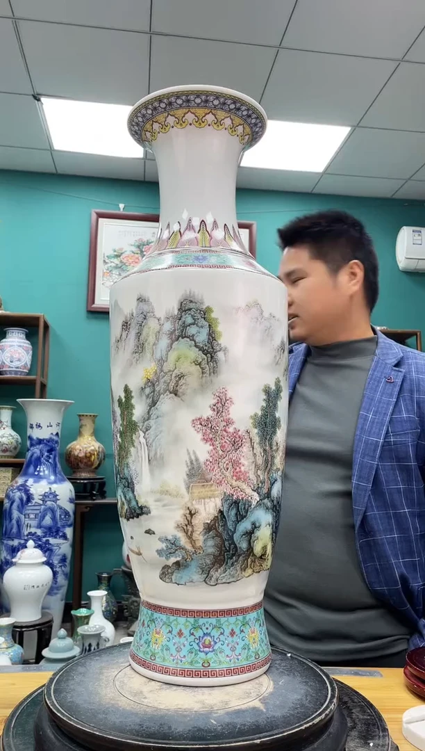 摆件66公分陶瓷摆件