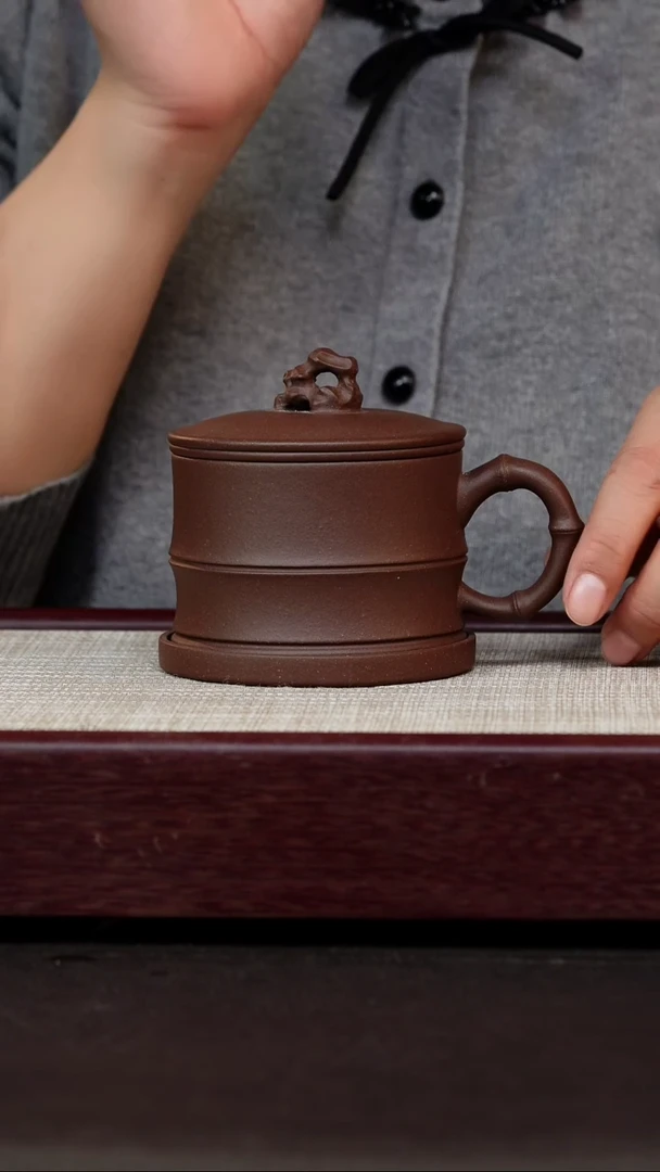 茶杯紫砂太湖石四件套