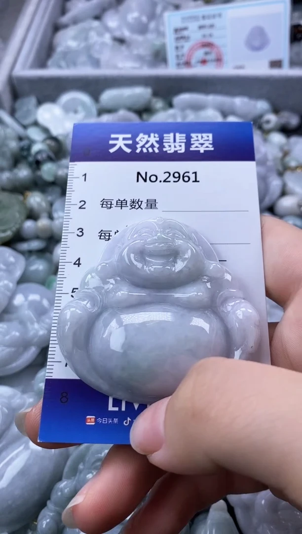 翡翠未镶嵌颈饰缅甸A货翡翠2961